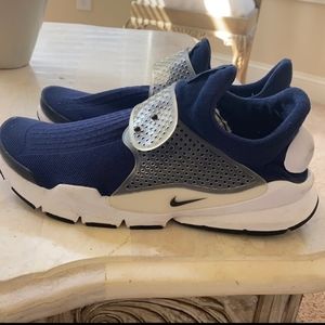 Men's Nike Sock Dart Sneakers Navy Size 12